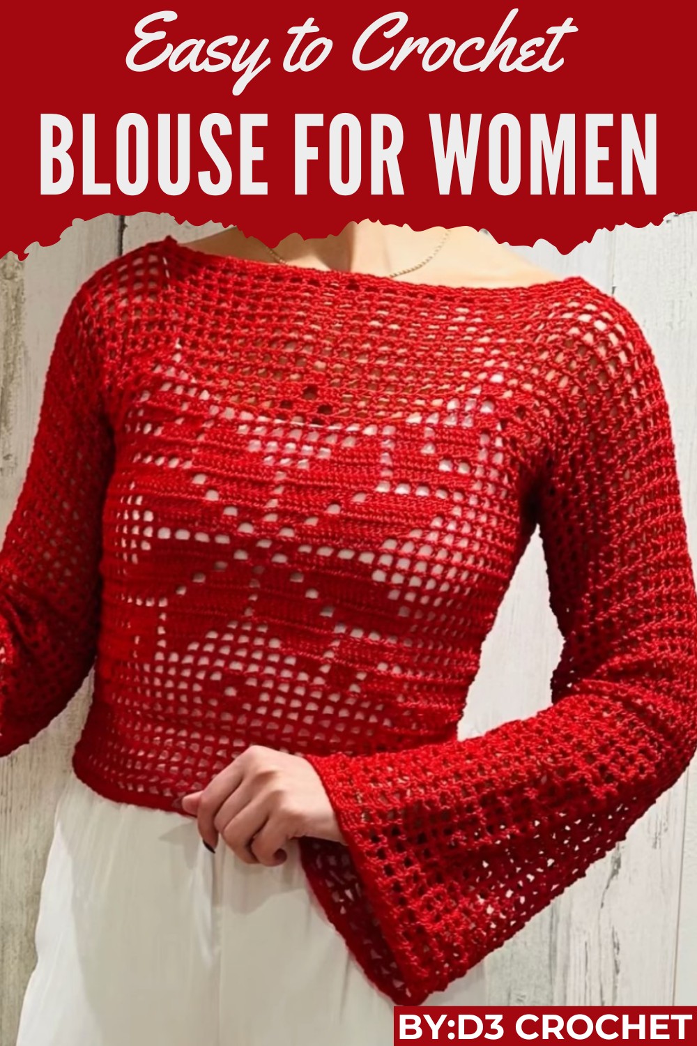 Crochet Blouse For Women