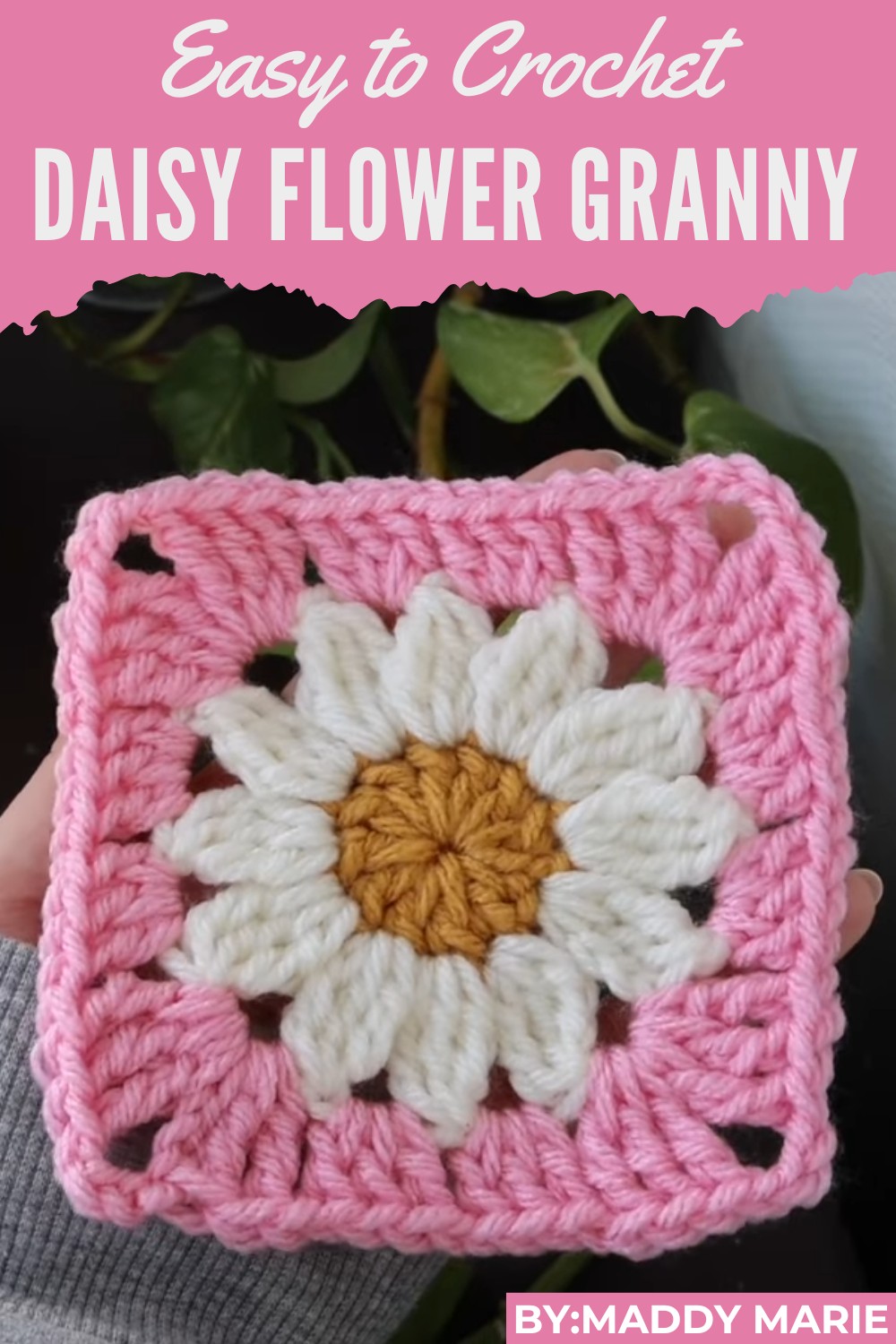 Crochet Daisy Flower Granny