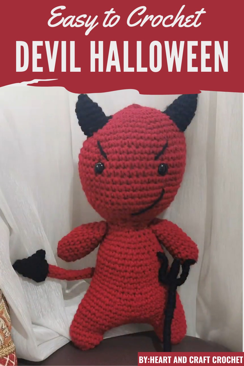 Crochet Devil Halloween