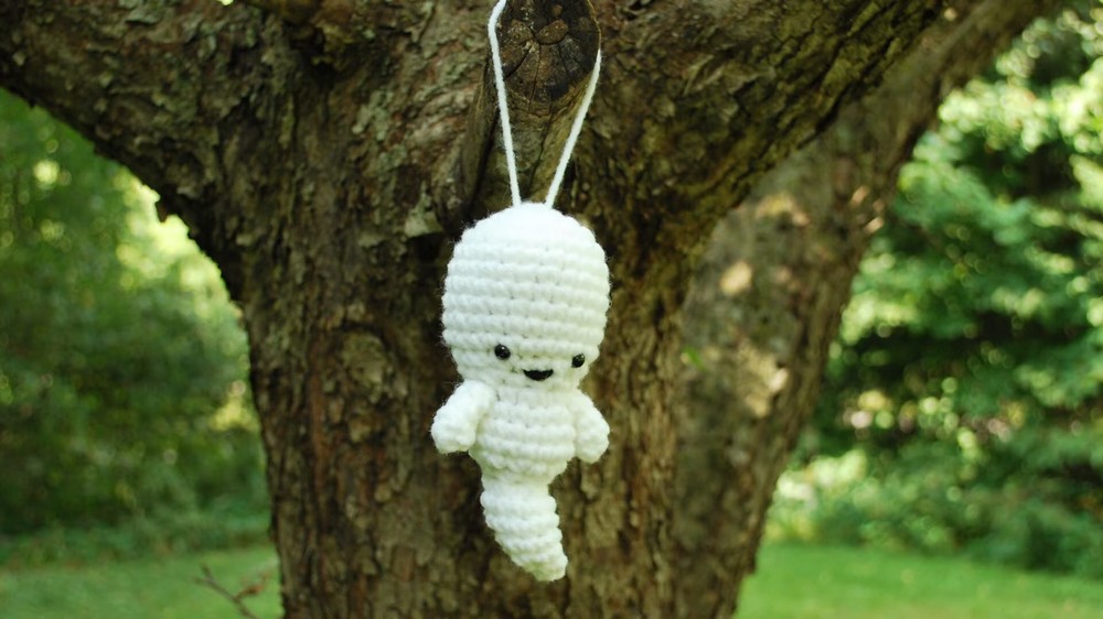 Crochet Halloween Ghost