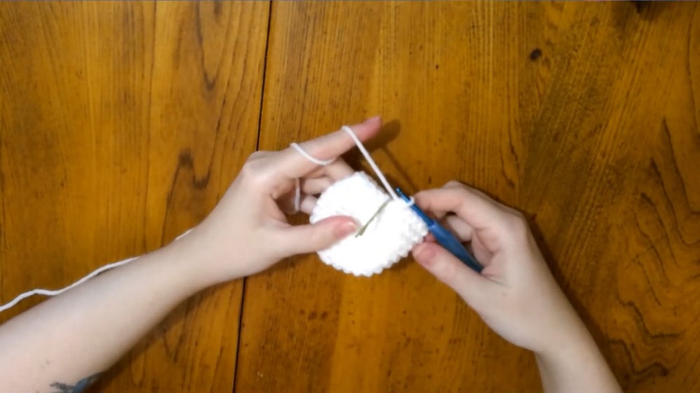 Crochet Halloween Ghost