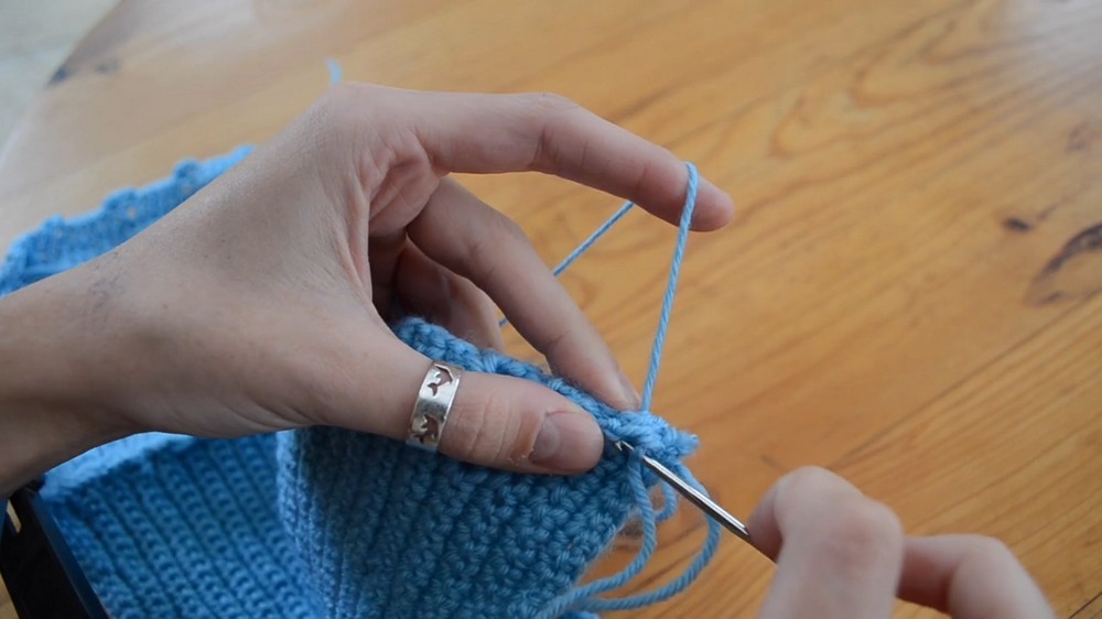 Crochet Shoulder Crop Top
