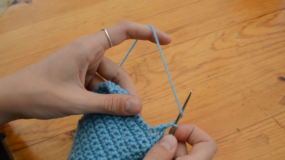 Crochet Shoulder Crop Top