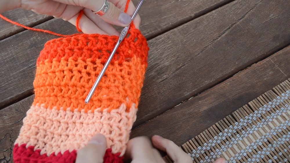 Crochet Pen Or Pencil Holder