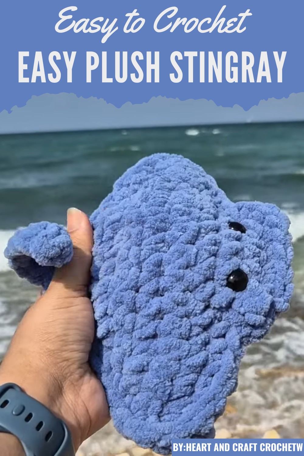 Crochet Plush Stingray