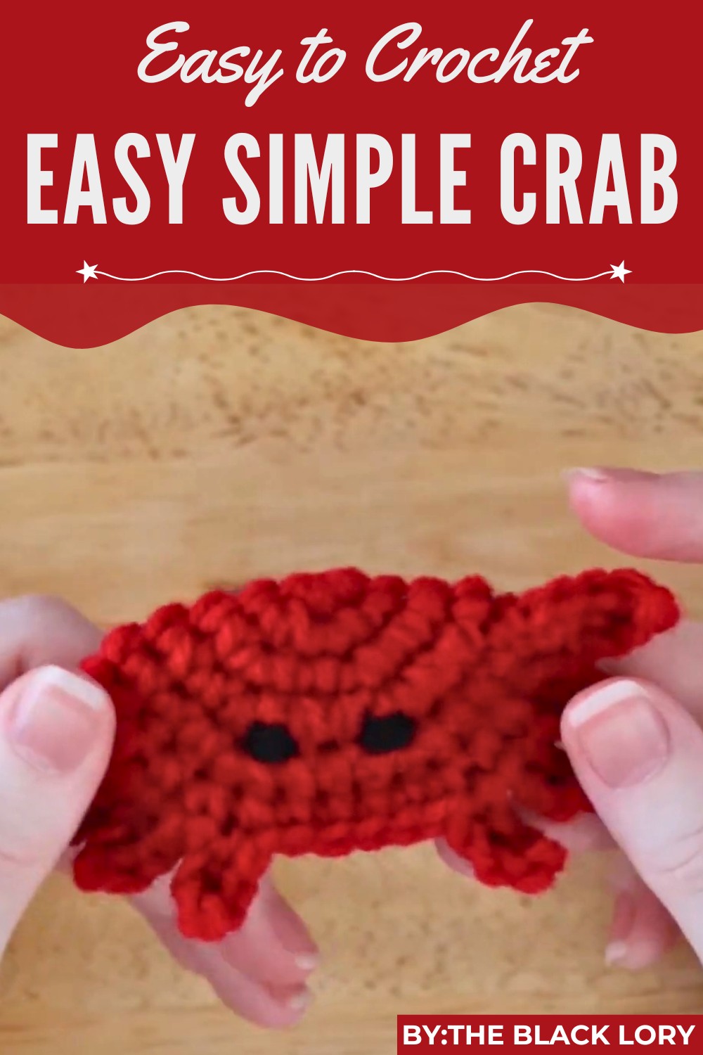 Crochet Simple Crab