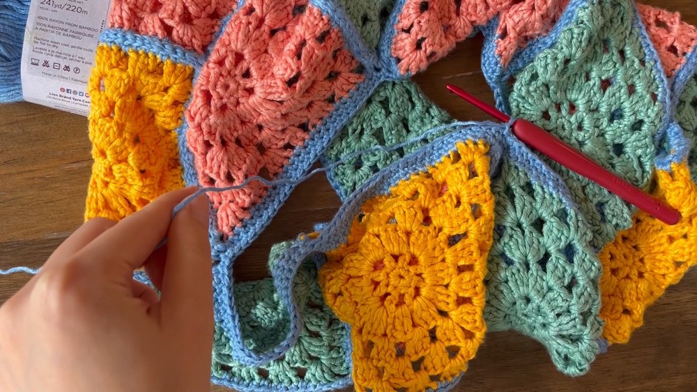 Crochet Summer Granny Vest