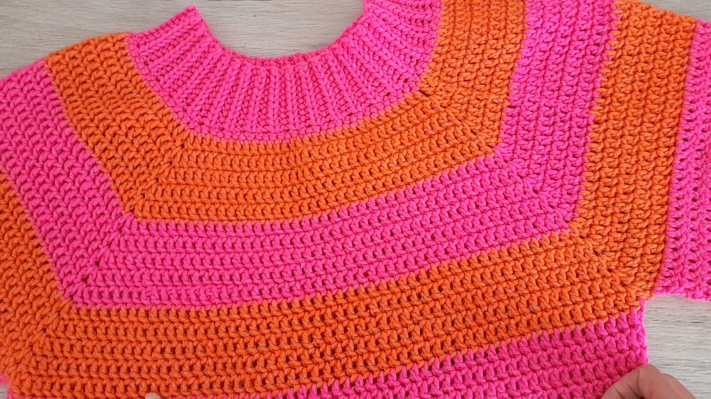 Crochet Sweater Top