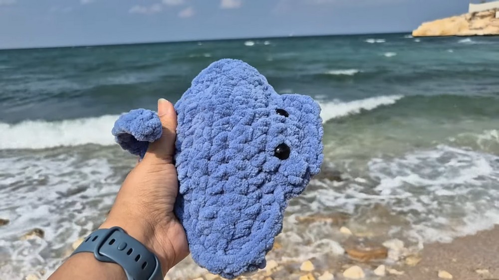 Crochet Plush Stingray