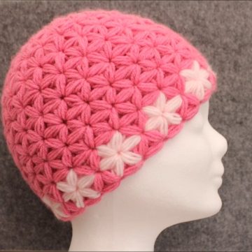 Crochet Flower Hat