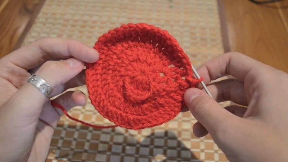 Crochet Circle Coaster