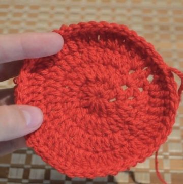Crochet Circle Coaster