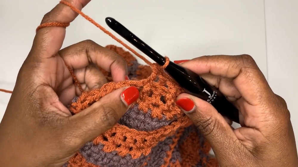 Crochet Long Cardigan