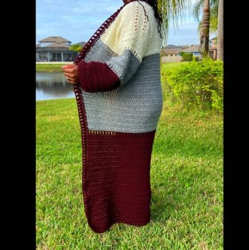 Crochet Duster Cardigan