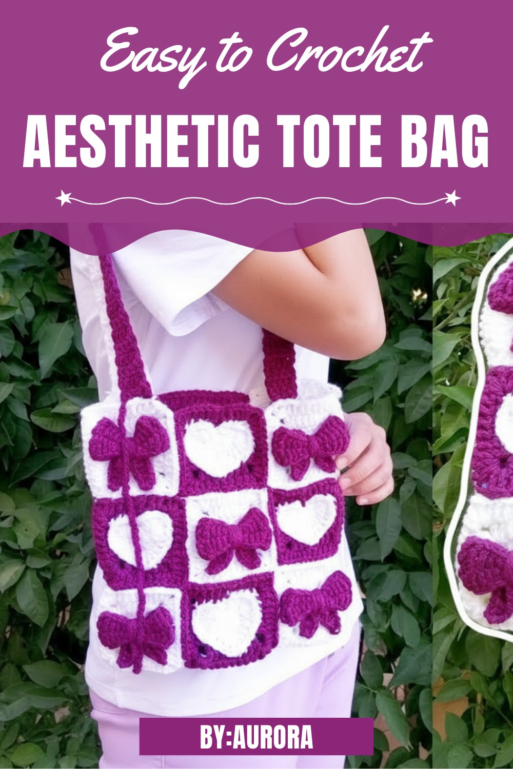 Crochet Aesthetic Tote Bag Pattern