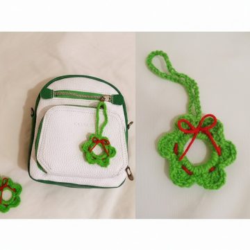 Crochet Christmas Wreath Pattern 8