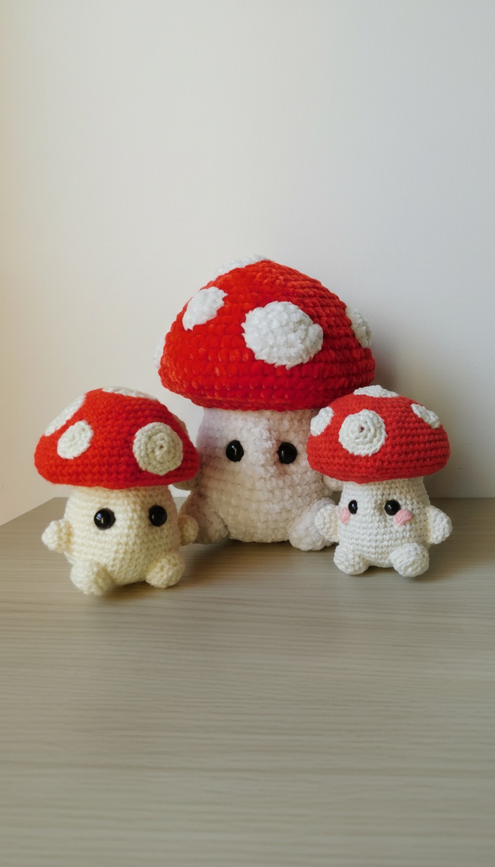 Crochet Cute Mushroom Amigurumi Tutorial 1