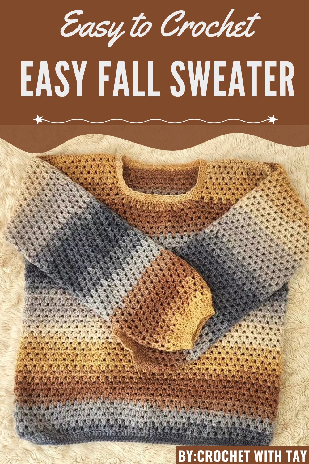 Crochet Fall Sweater