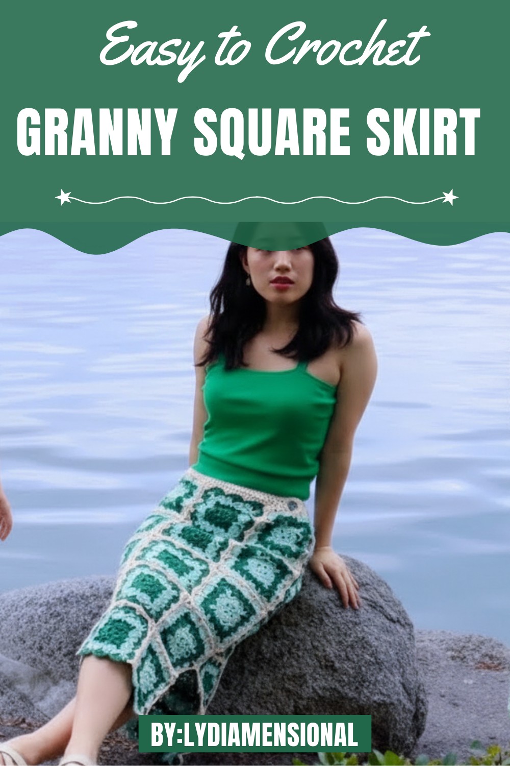 Crochet Granny Square Skirt Pattern