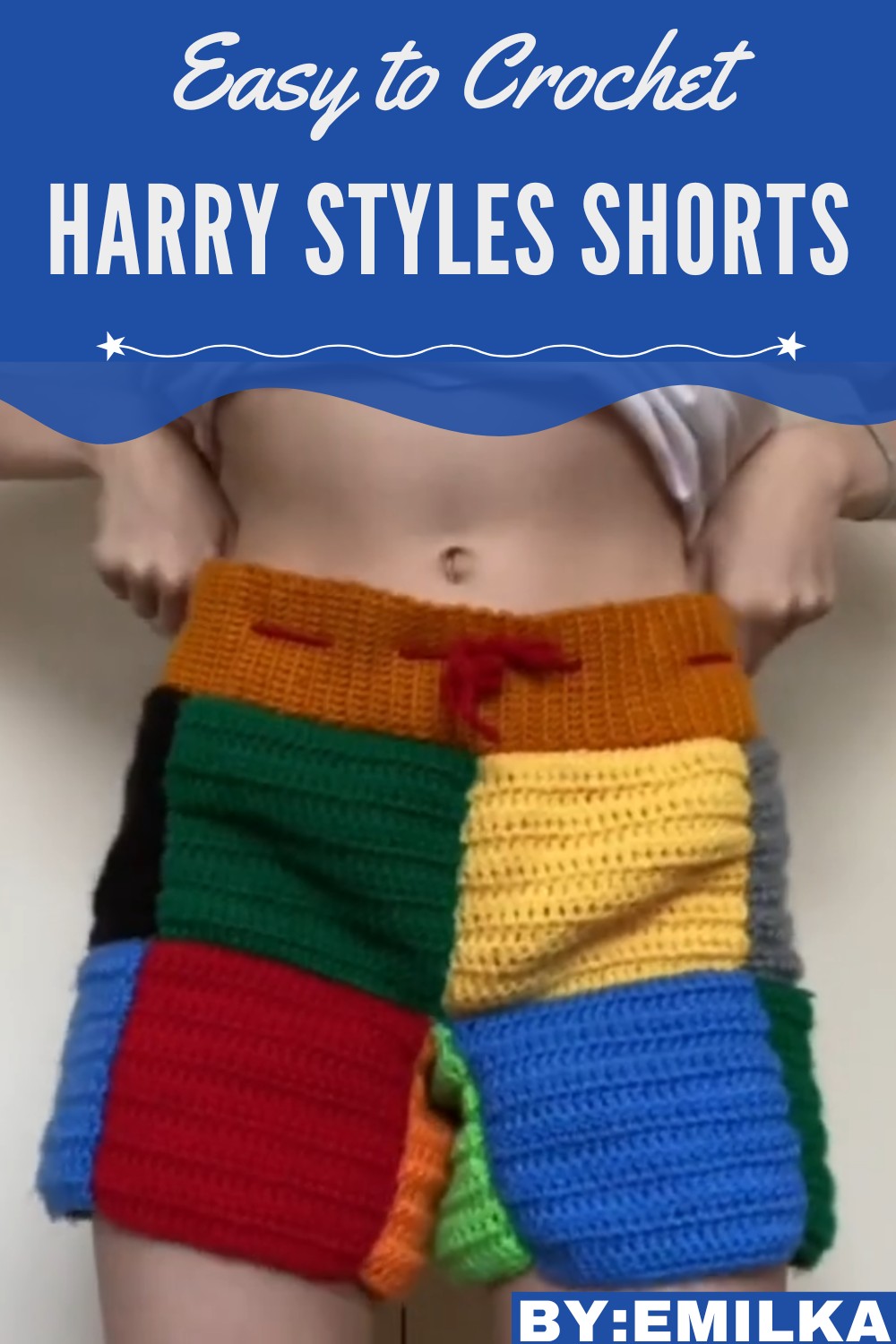 Crochet Harry Styles Shorts