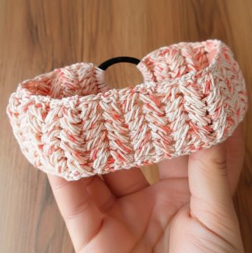 Crochet Headband Step By Step Pattern 1