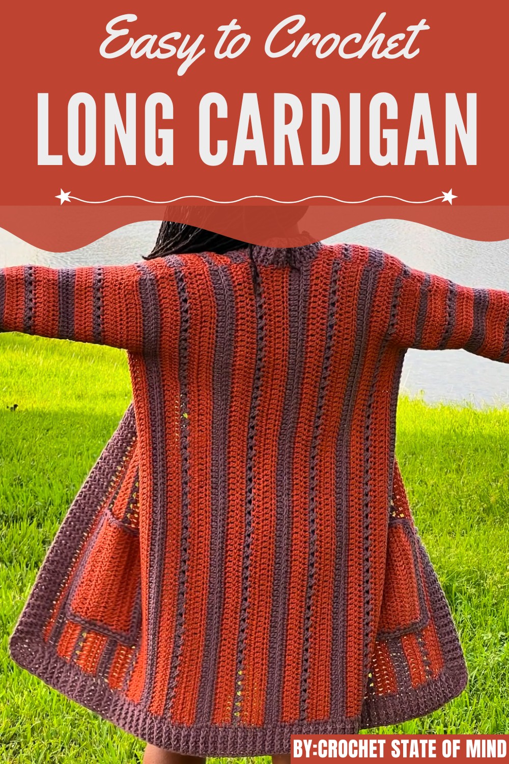 Crochet Long Cardigan