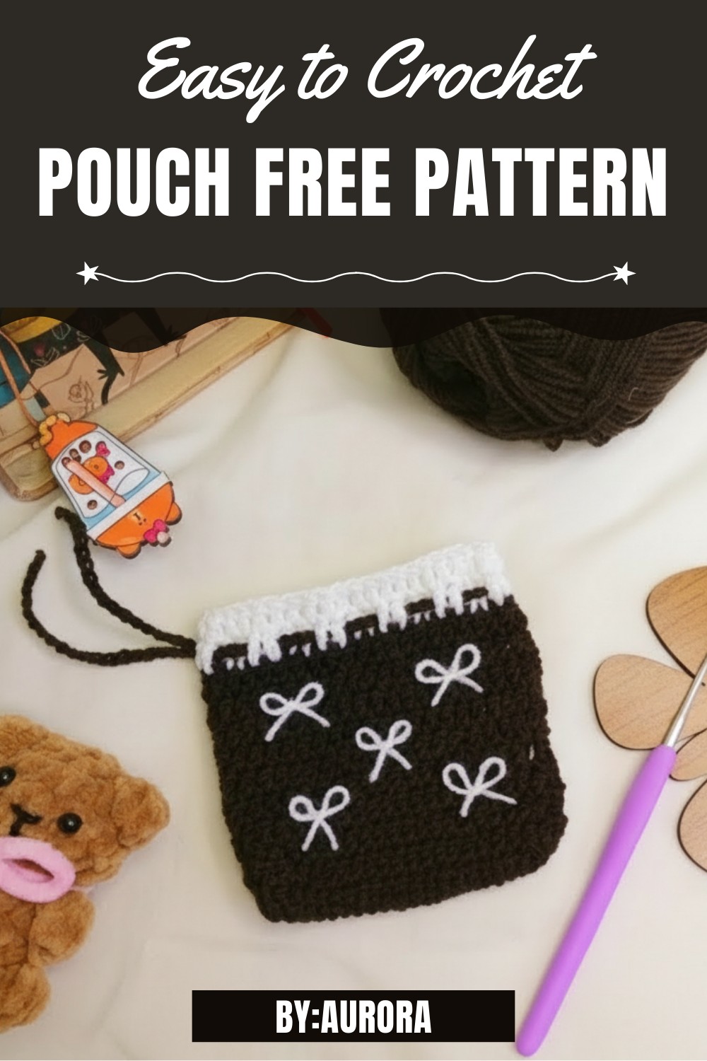 Crochet Pouch Free Pattern