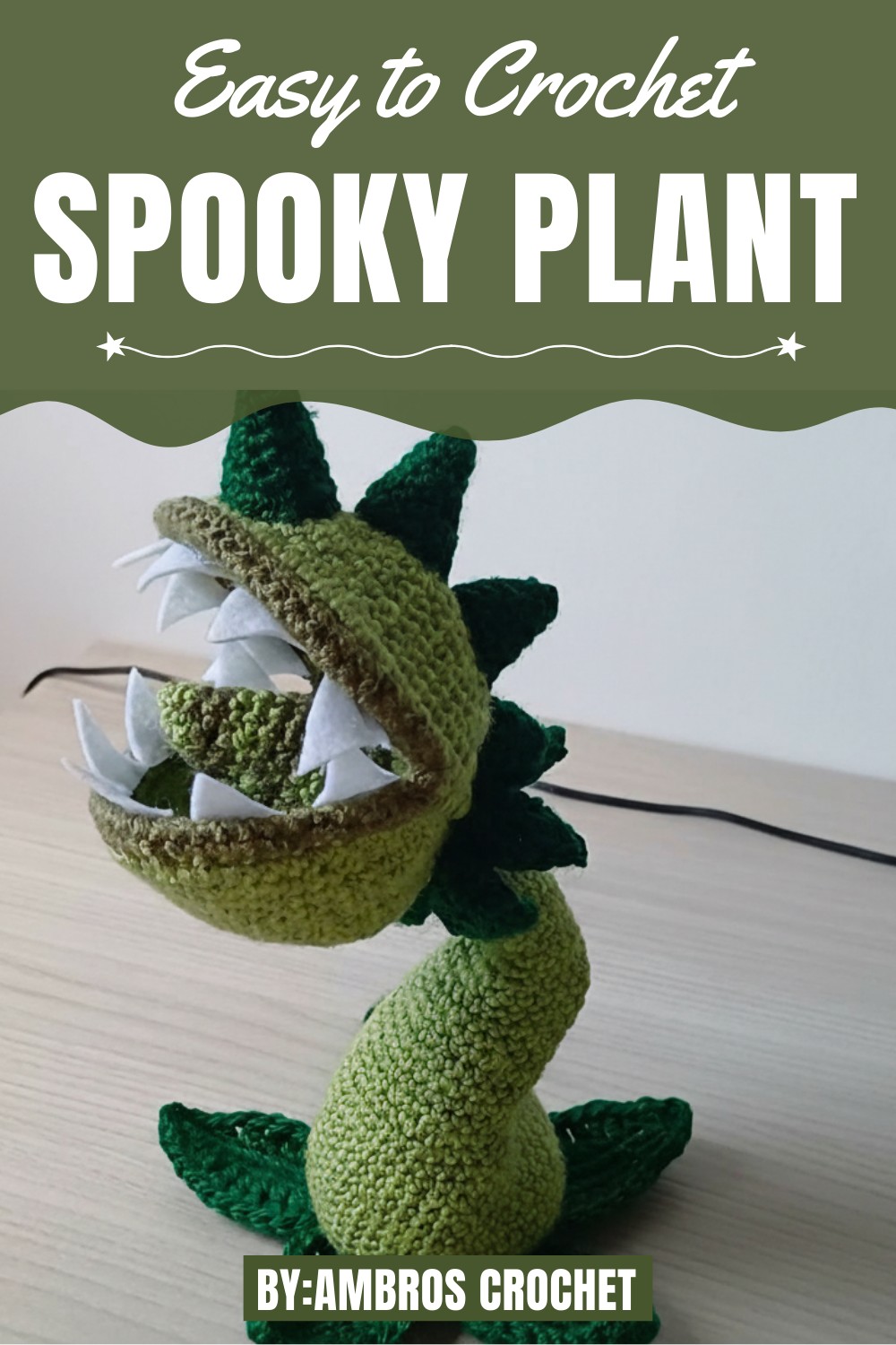 Crochet Spooky Plant Tutorial