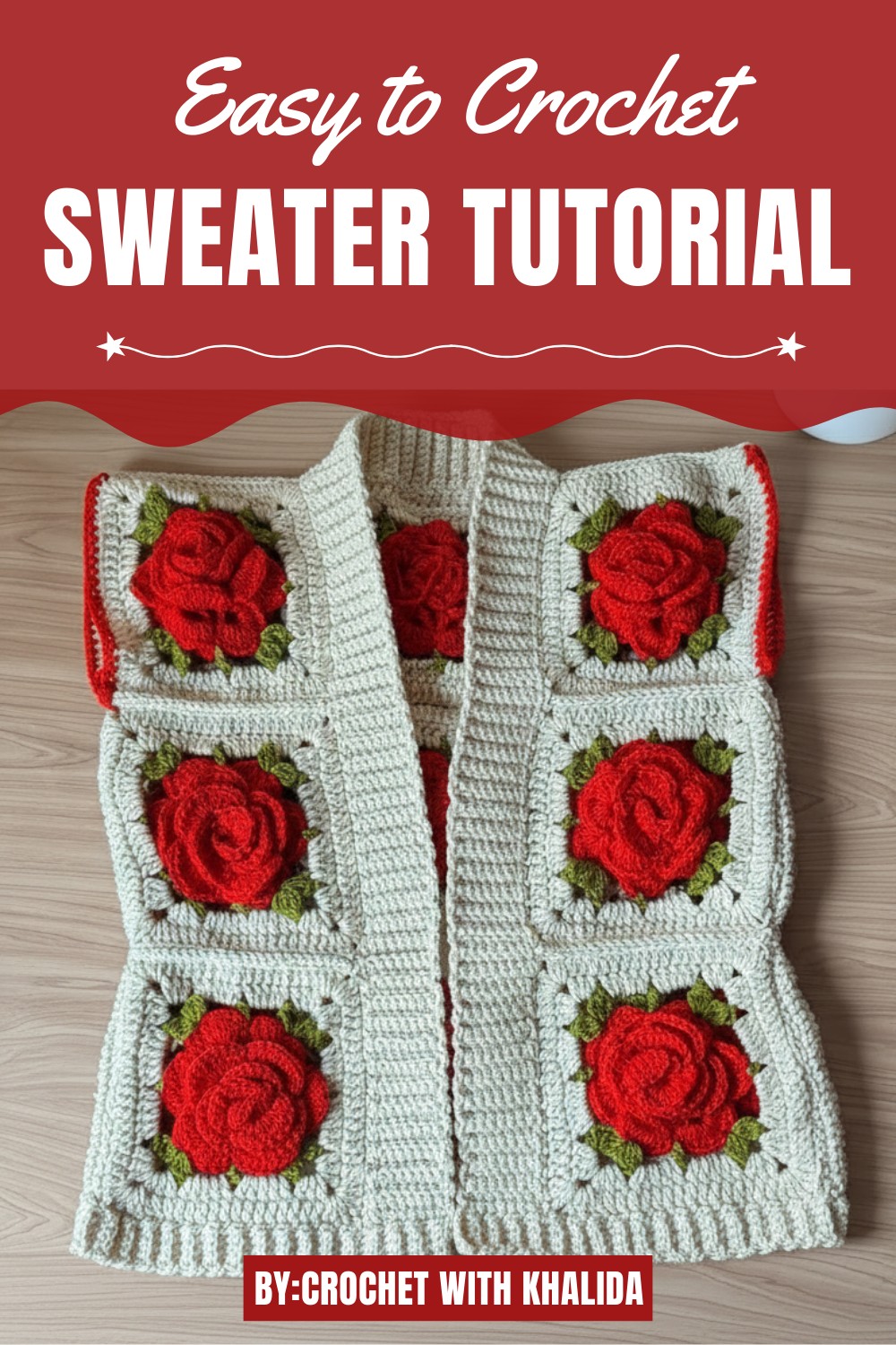 Crochet Sweater Tutorial