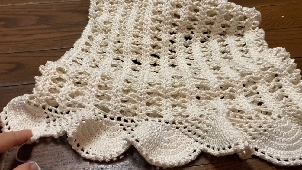 Crochet Beach Cover Up Dress