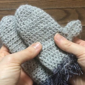 Crochet Toddler Mittens