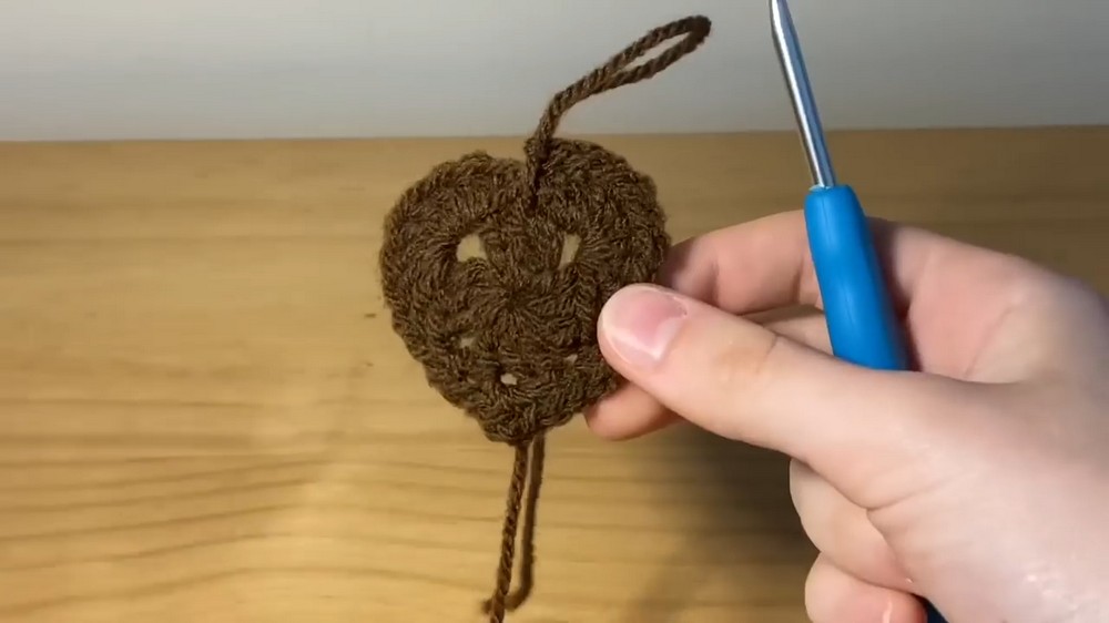 Crochet Heart Tote Bag