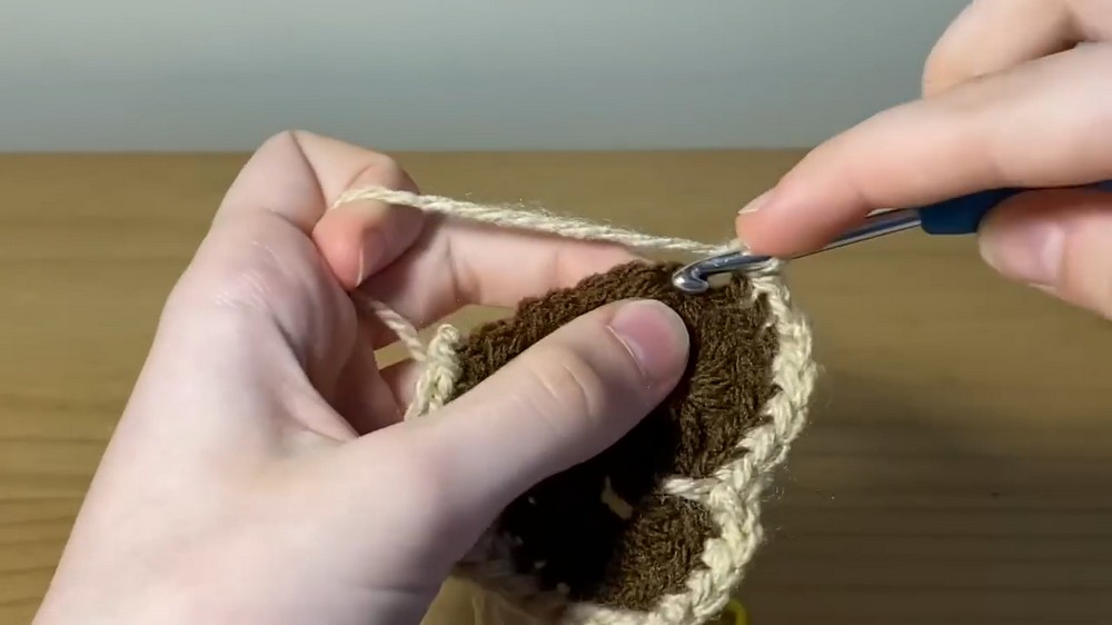 Crochet Heart Tote Bag