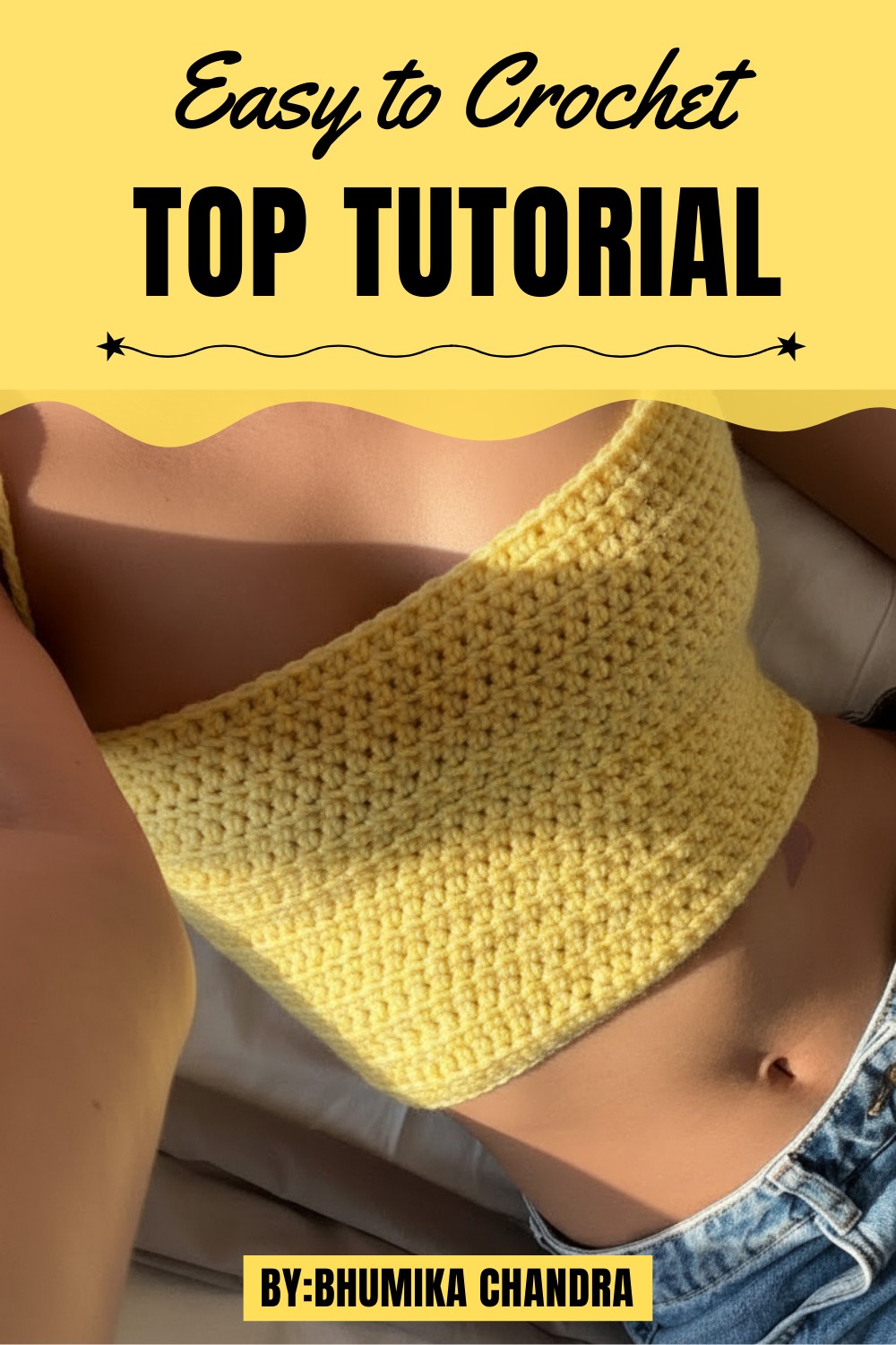 East Crochet Top Tutorial