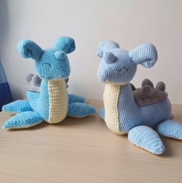 Easy Crochet Lapras Patttern 1