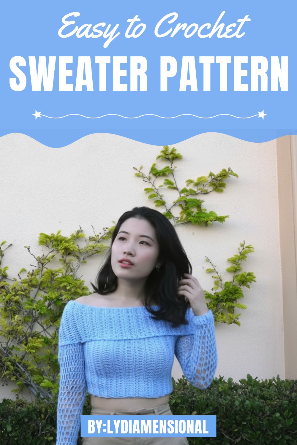 Easy Crochet Sweater Pattern