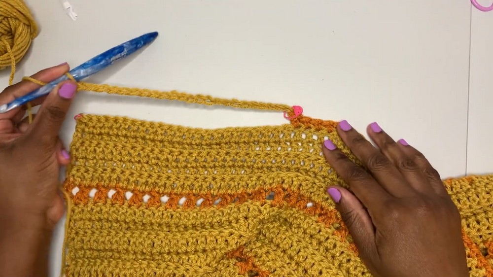 Crochet Hooded Cardigan