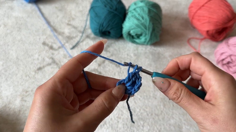 Crochet Mini Flower Skirt