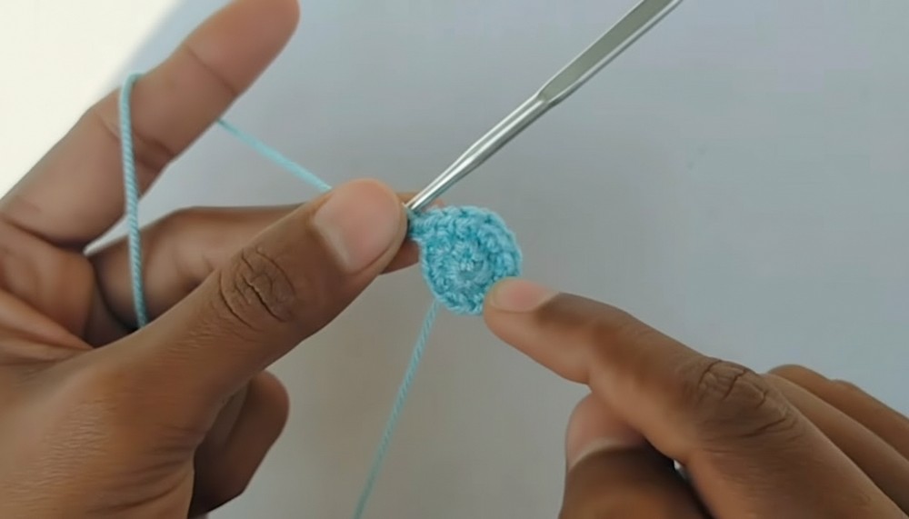 Crochet Bird Keychain