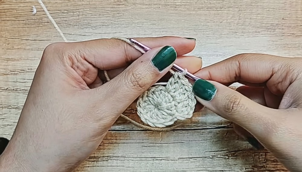 Crochet Tulip Coaster