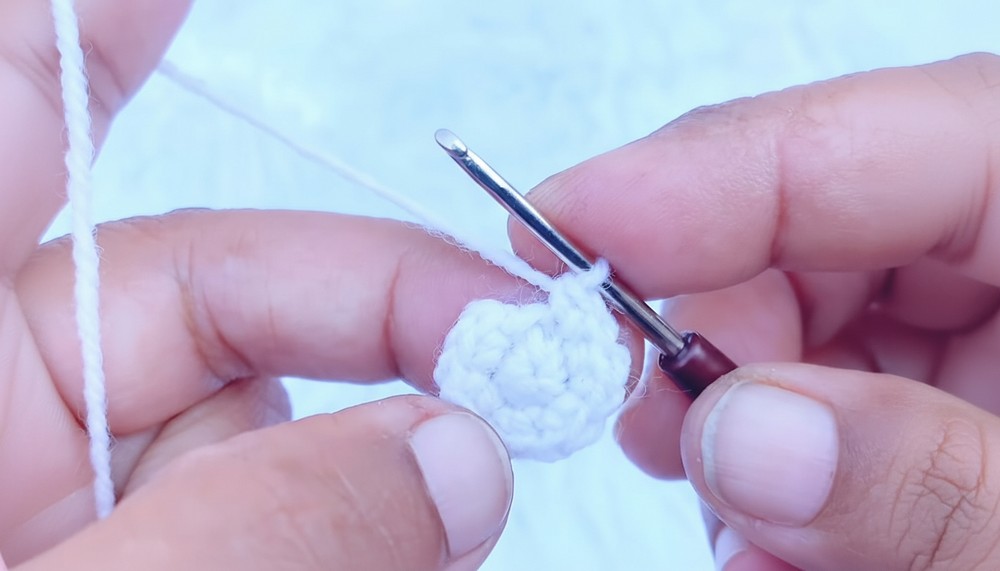 Crochet Coffee Cup Keychain