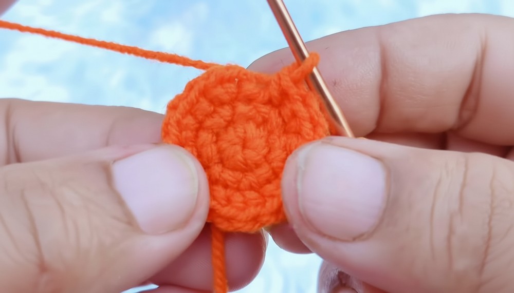 Crochet Fruit Keychain