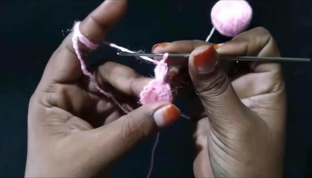 Crochet Teddy Bear Applique