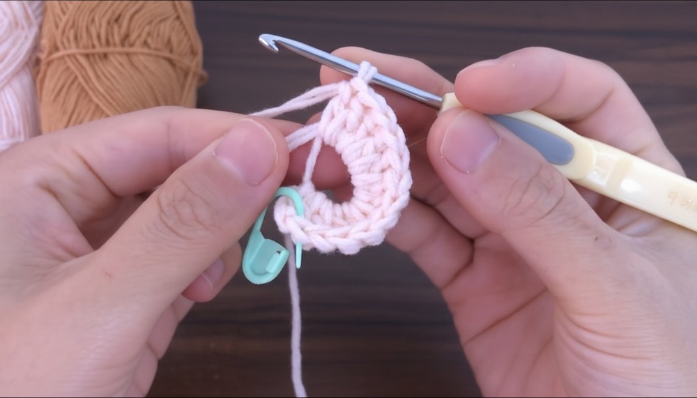 Crochet Sheep Earbud Case