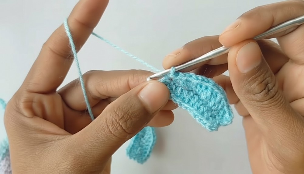 Crochet Bird Keychain