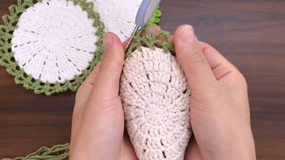Crochet Flower Coasters
