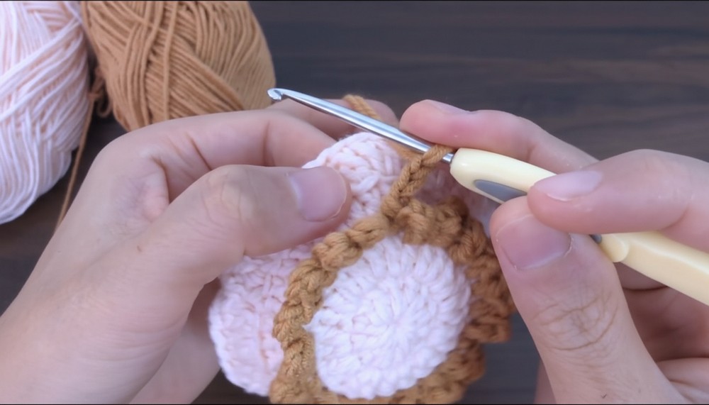 Crochet Sheep Earbud Case