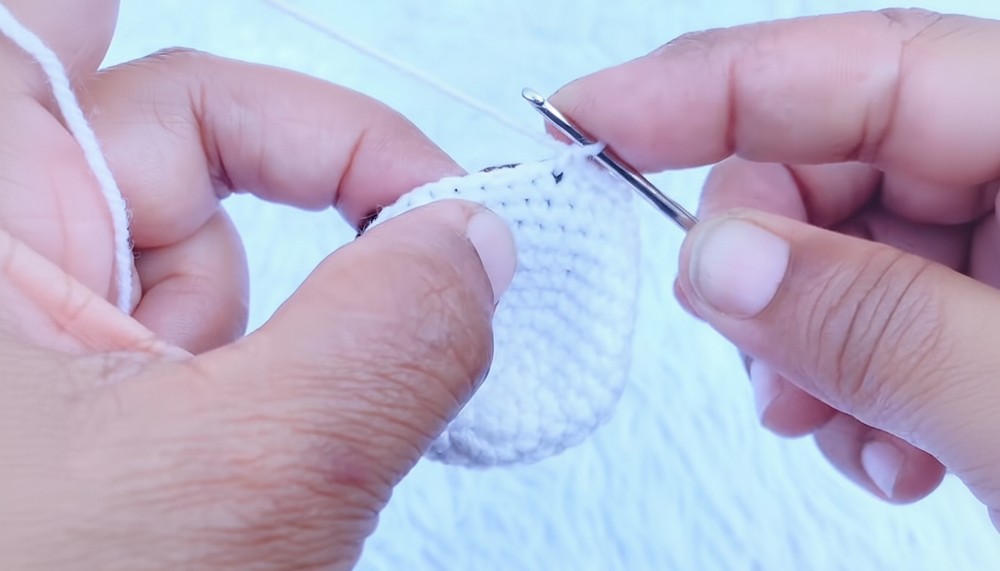 Crochet Coffee Cup Keychain