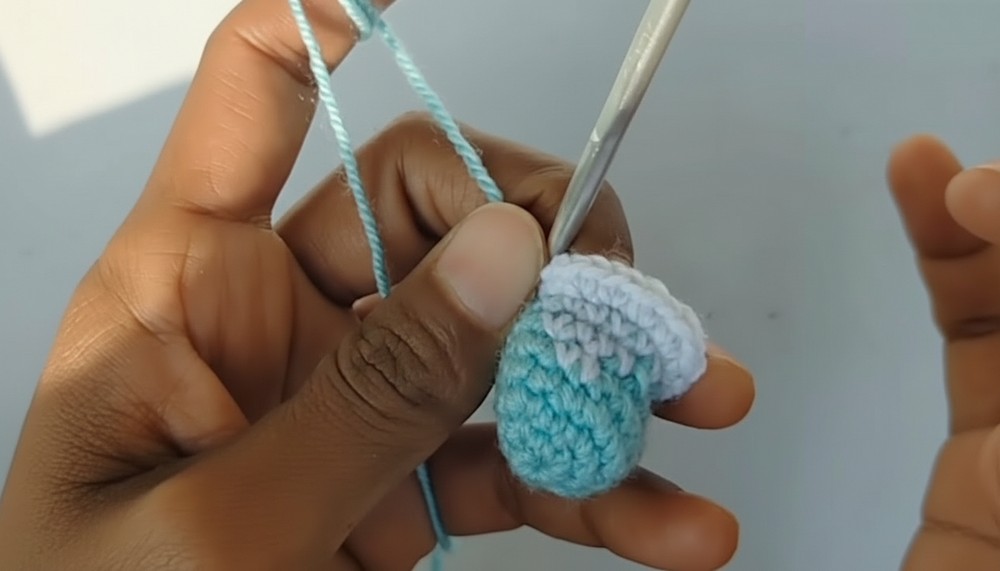 Crochet Bird Keychain