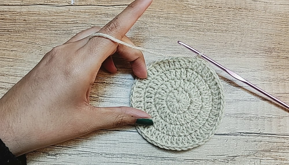 Crochet Tulip Coaster